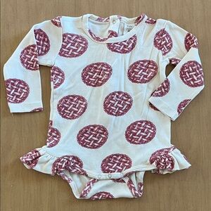 kate quinn Cherry Pie Longsleeve Ruffle leg